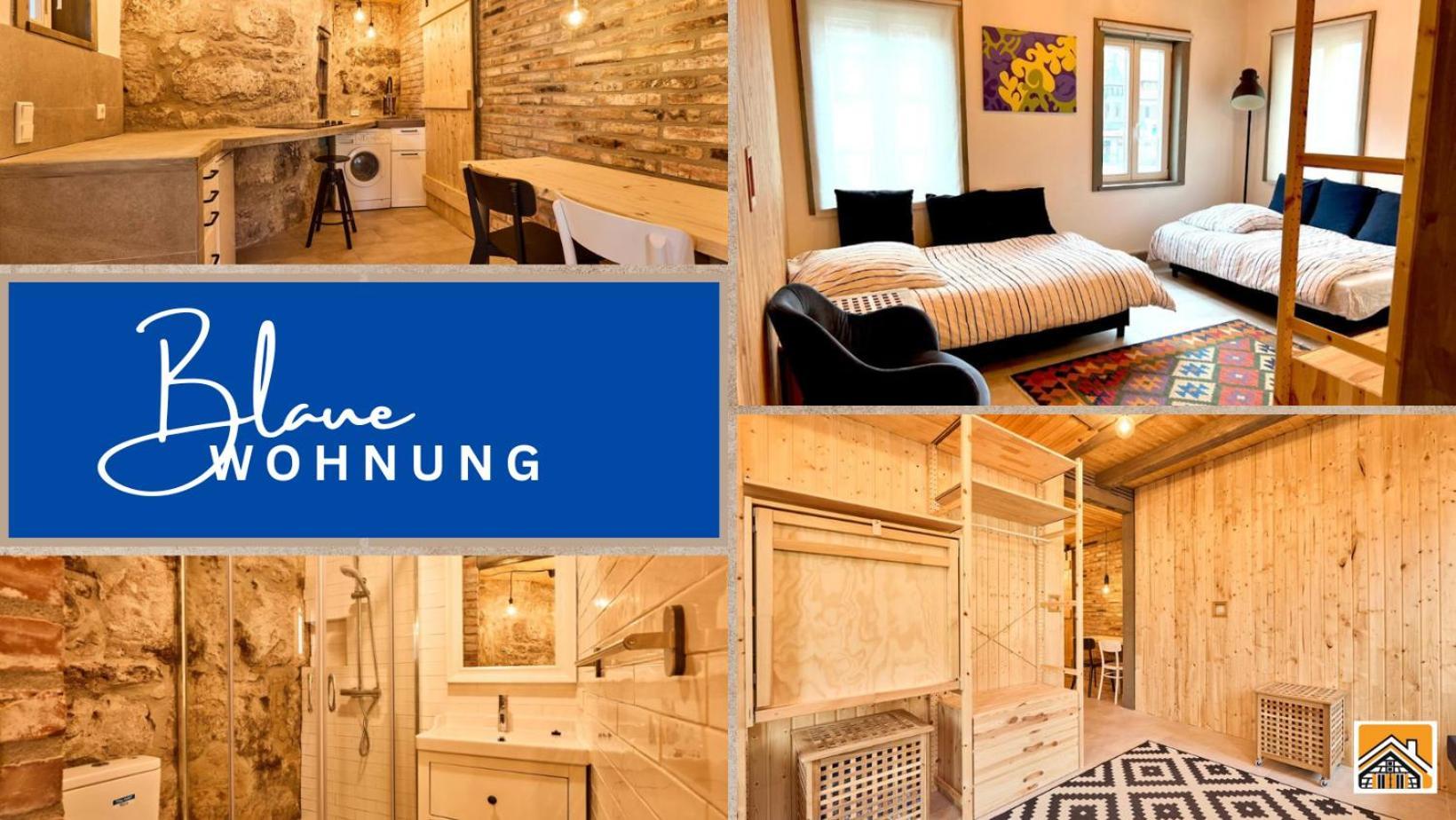Blaue Wohnung- Ferienwohnung Sulzbach an der Murr Экстерьер фото